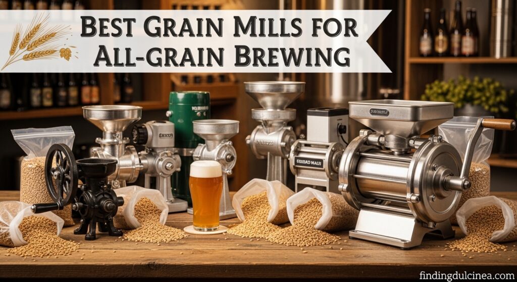 Current image: Best Grain Mills for All-Grain Brewing