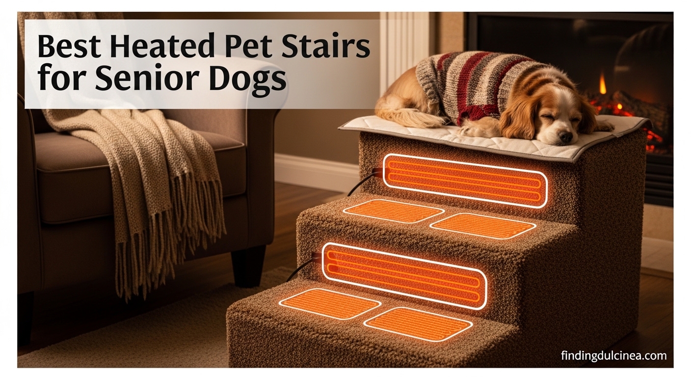 Best Heated Pet Stairs for Senior Dogs