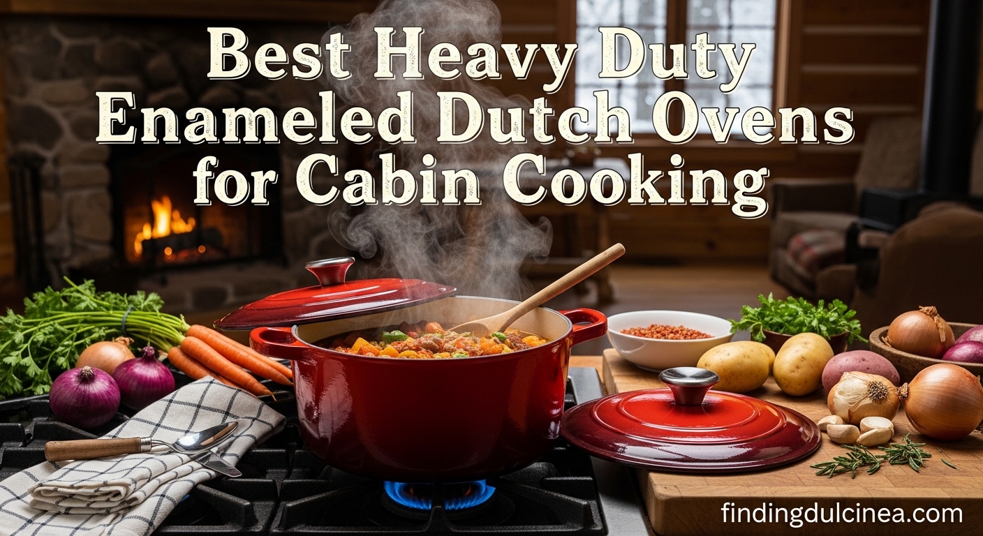 Best Heavy Duty Enameled Dutch Ovens for Cabin Cooking