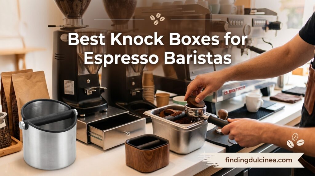 Current image: Best Knock Boxes for Espresso Baristas