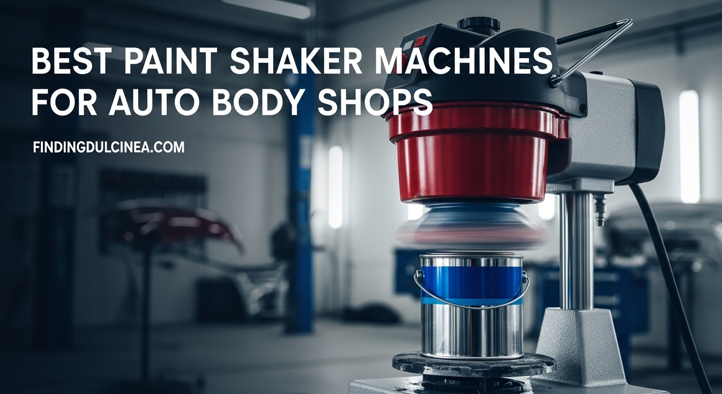 Best Paint Shaker Machines for Auto Body Shops