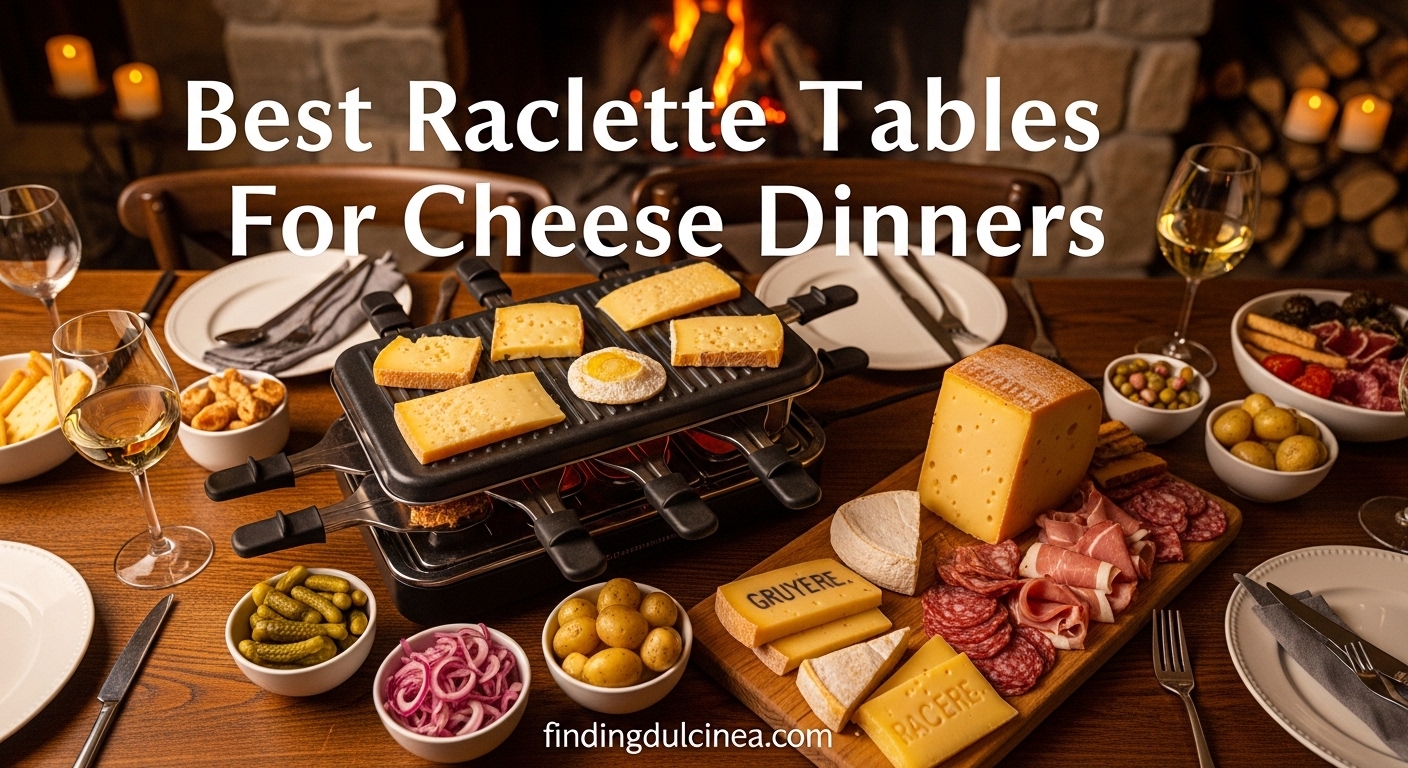Best Raclette Tables For Cheese Dinners
