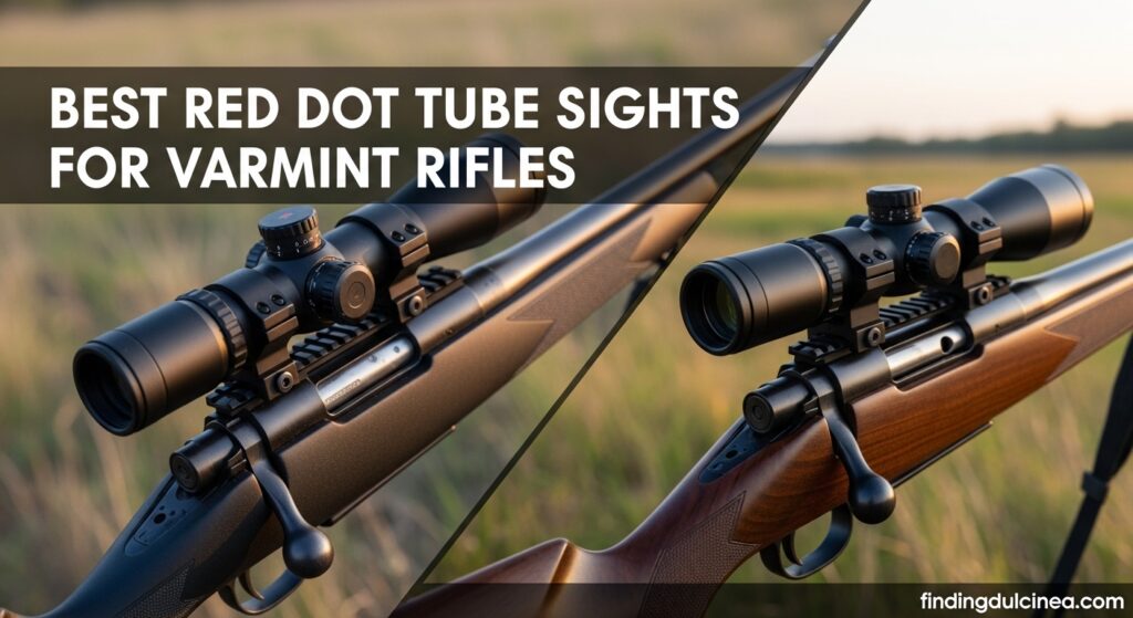 Current image: Best Red Dot Tube Sights for Varmint Rifles