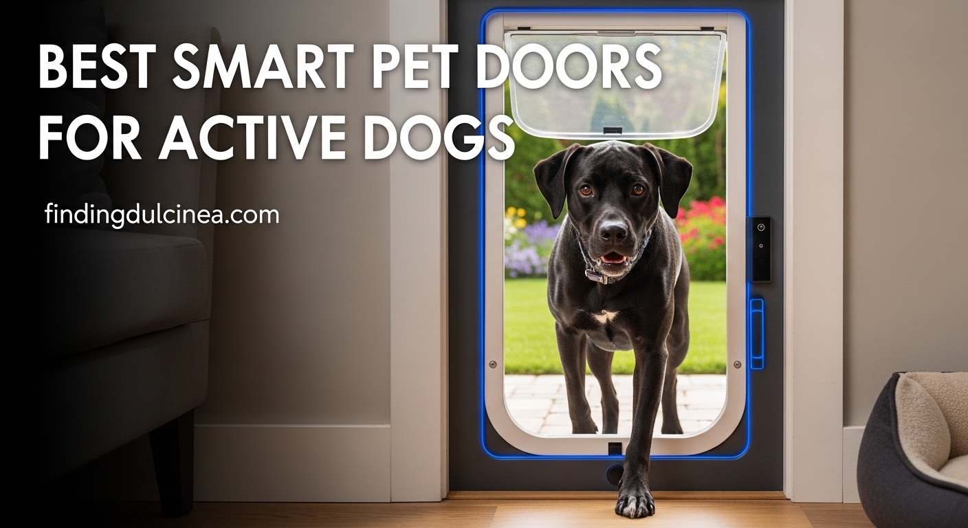 Best Smart Pet Doors for Active Dogs