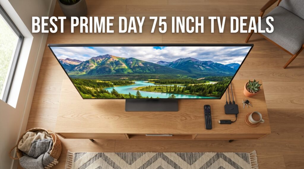 Current image: Best Amazon Prime Day 75 Inch TV Deals 2026