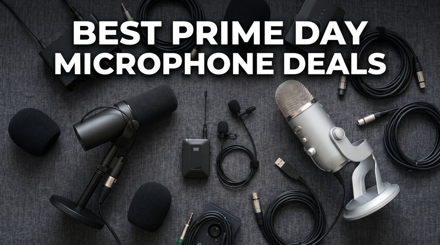 Best Amazon Prime Day Microphone Deals 2026