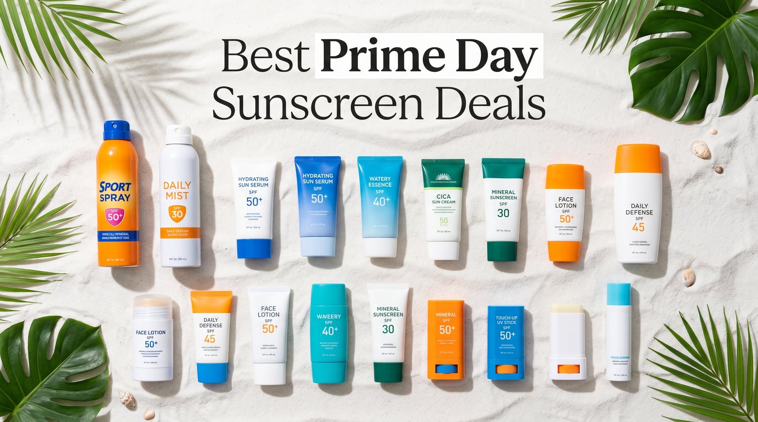 Best Amazon Prime Day Sunscreen Deals 2026