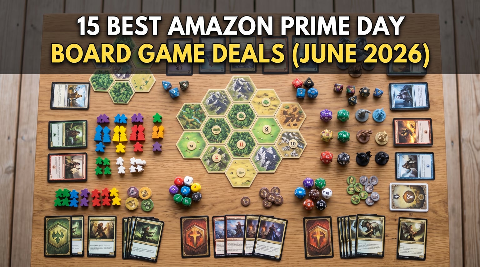 Best Amazon Prime Day Board Game Deals 2026