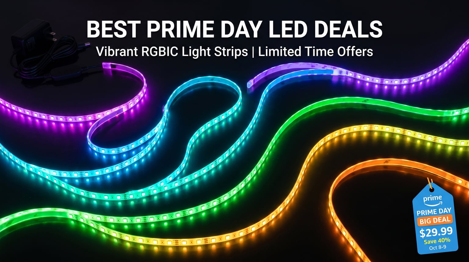 Best Amazon Prime Day LED Light Strip Deals 2026