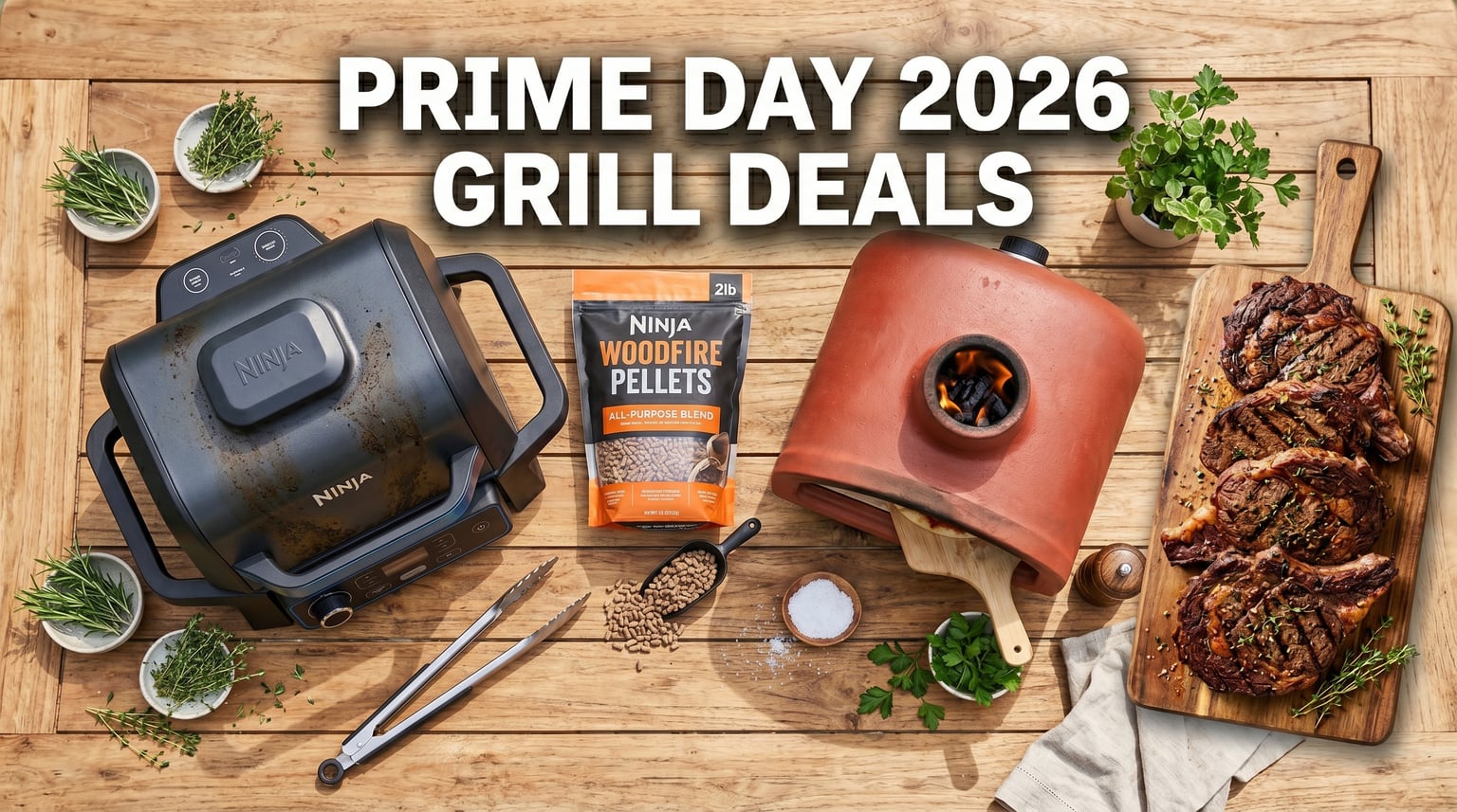 Best Amazon Prime Day Ninja Woodfire Grill Deals 2026