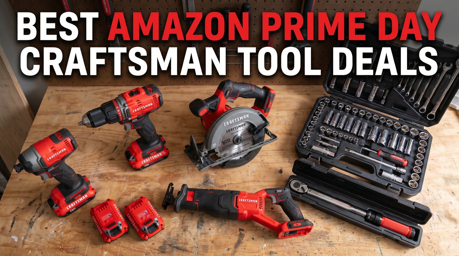 Best Amazon Prime Day Craftsman Tool Deals 2026