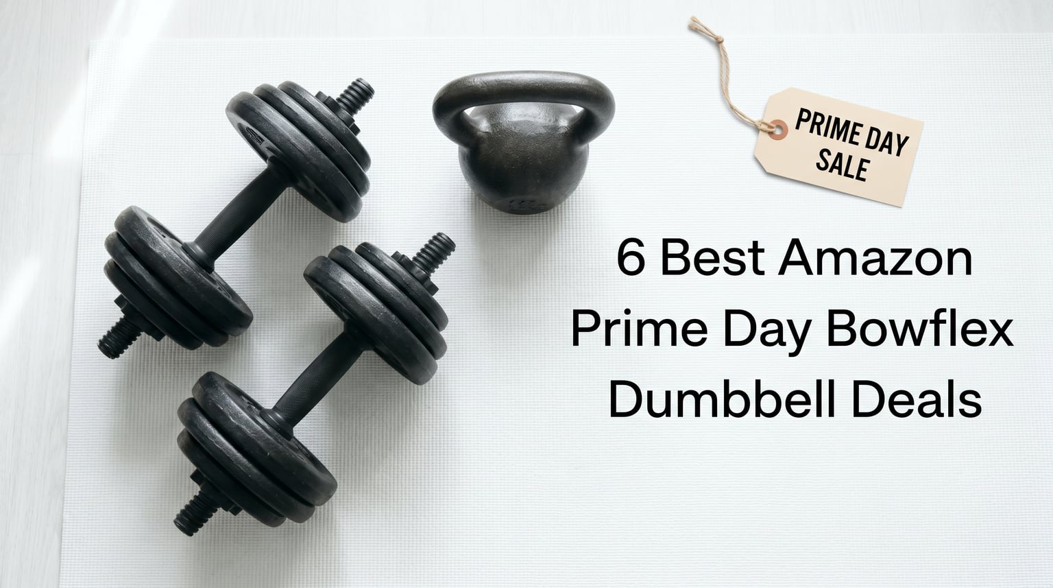Best Amazon Prime Day Bowflex Dumbbell Deals 2026