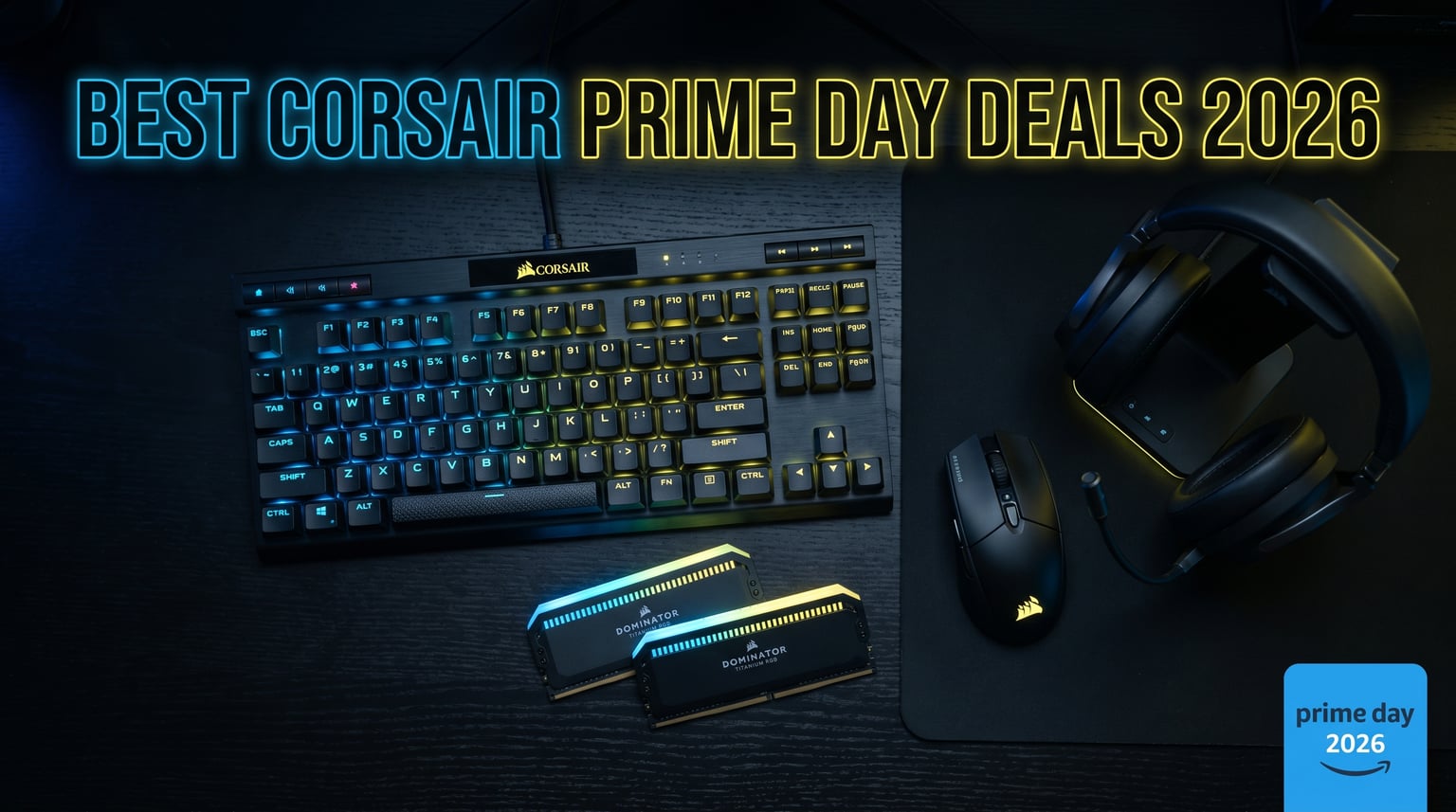 Best Amazon Prime Day Corsair Gaming Deals 2026