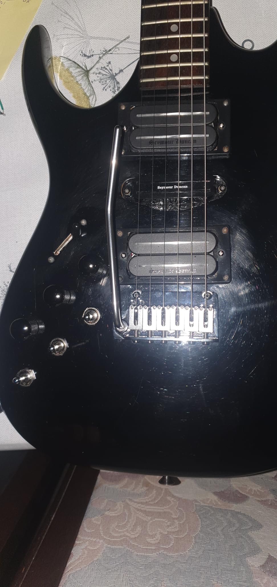 Seymour Duncan Hot Rails Strat - Neck/Middle Black - High Output Electric Guitar Pickup customer photo 1