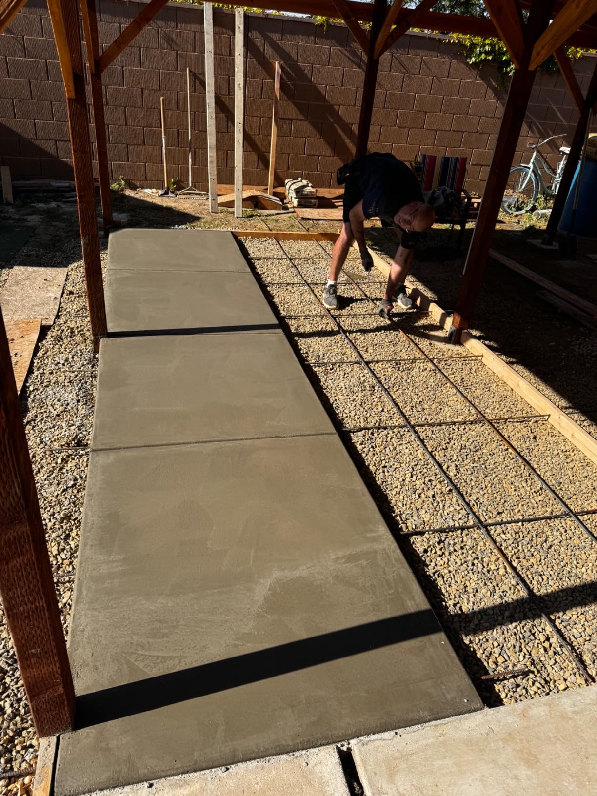 MARSHALLTOWN Heavy-Duty Zinc Concrete Groover, 6 x 4 3/8 inch Blade, DuraSoft Handle, Concrete Tools Assembled in USA, 833D customer photo 2