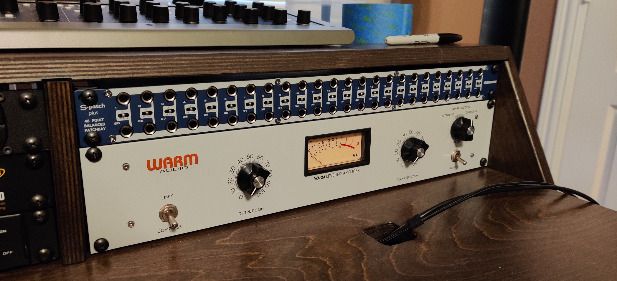 Samson S-Patch Plus 48-Point Audio Patch Bay with 1/4-Inch Phone Connections customer photo 1