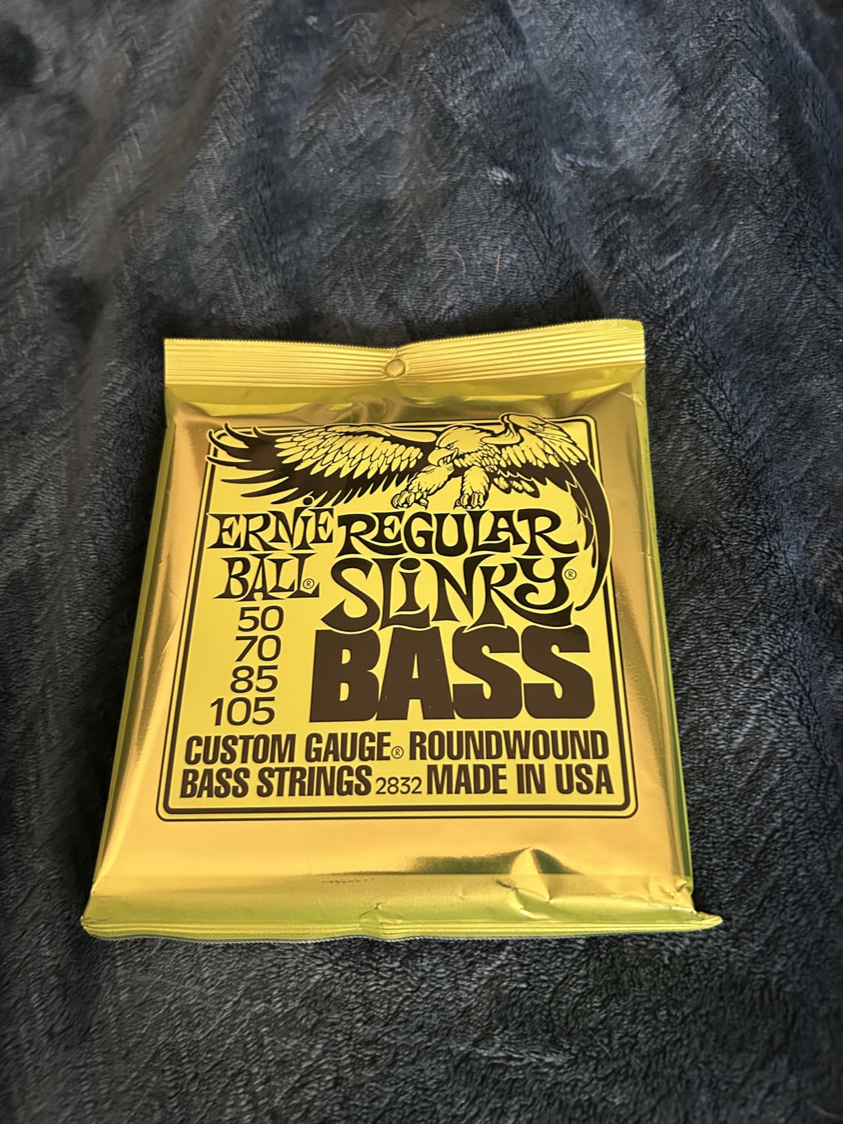Ernie Ball Regular Slinky Nickel Wound Bass Guitar Strings, 50-105 Gauge (P02832) customer photo 2