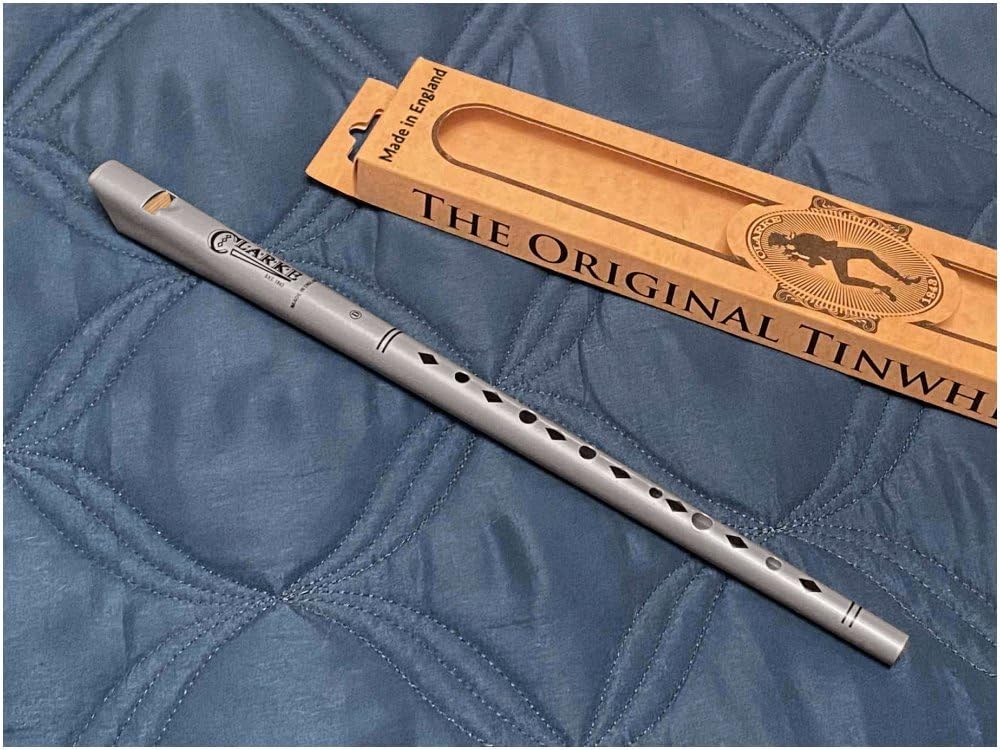 Clarke Original D Tinwhistle - Black with Gold Diamond Decor - Traditional Irish Celtic Penny Whistle customer photo 1