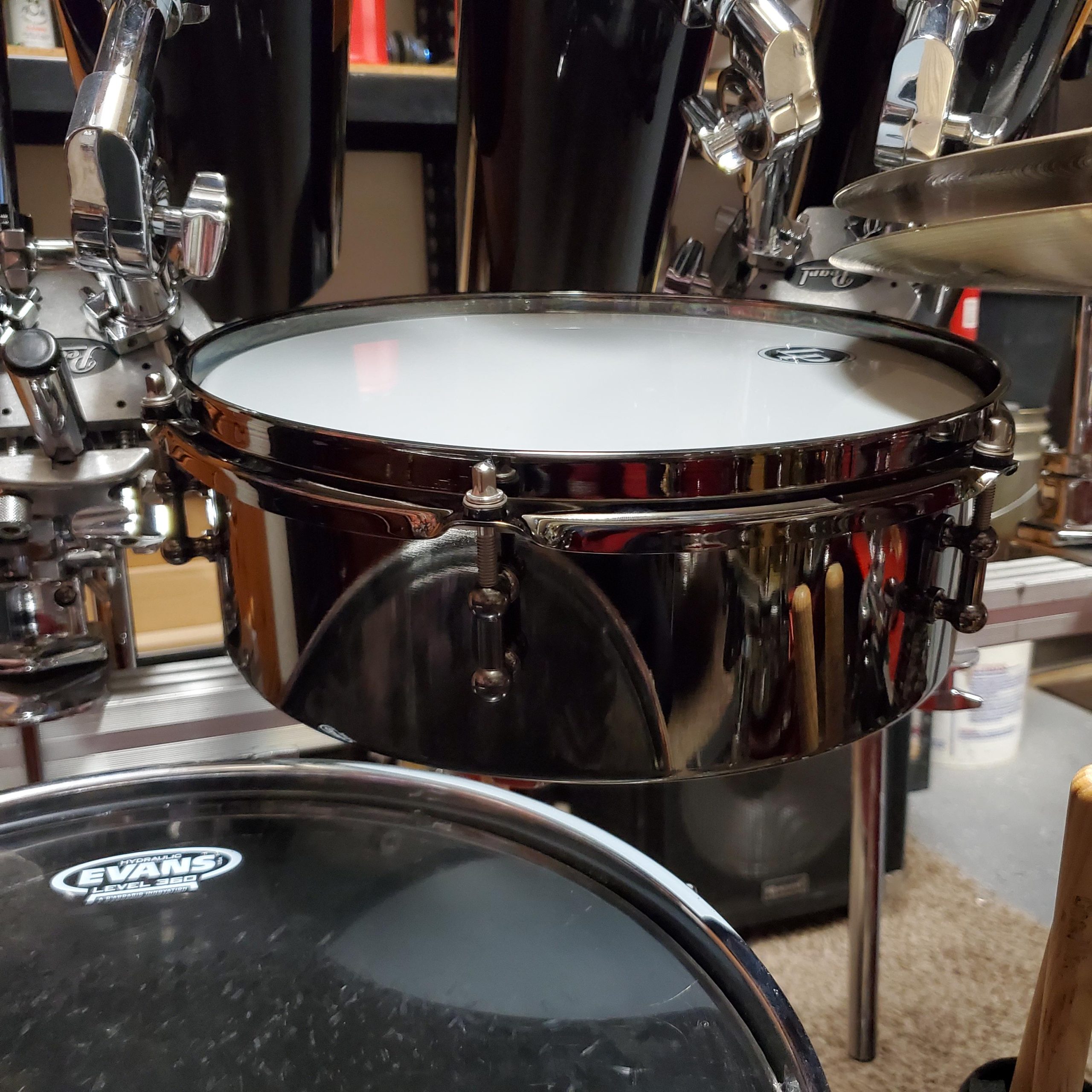 LP Drum Set Timbale 4X12 Black Nickle customer photo 1