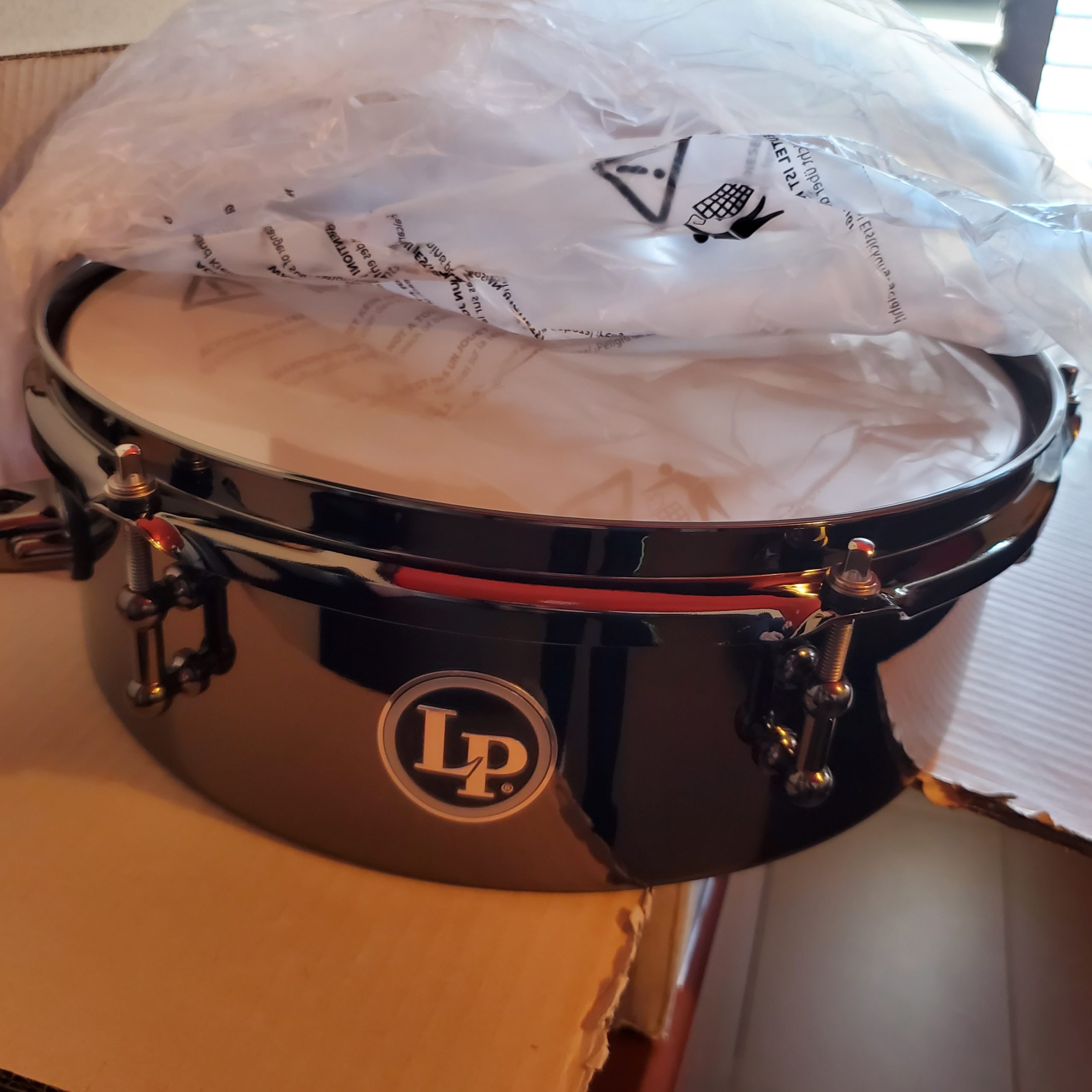 LP Drum Set Timbale 4X12 Black Nickle customer photo 2