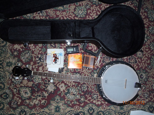 Carrion C-2901 Black Hardshell 5-string Resonator Banjo Case customer photo 1