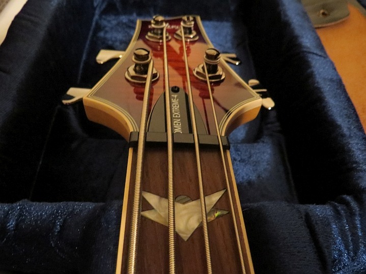 Schecter Omen Extreme-4 Bass Guitar - Black Cherry customer photo 2