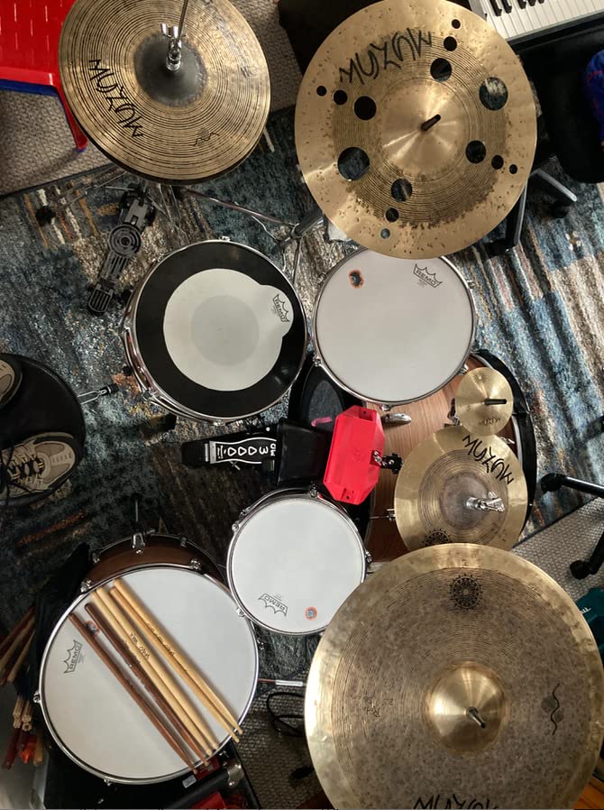 Remo PP-1470-PS Pinstripe Clear Tom Drumhead Pack - 10