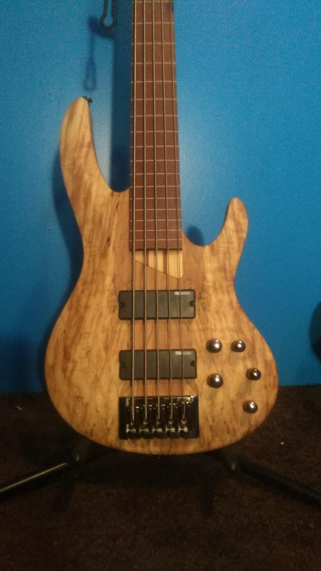ESP LTD B-204SM Electric Bass Guitar - Natural Satin, Rosewood Fingerboard customer photo 1