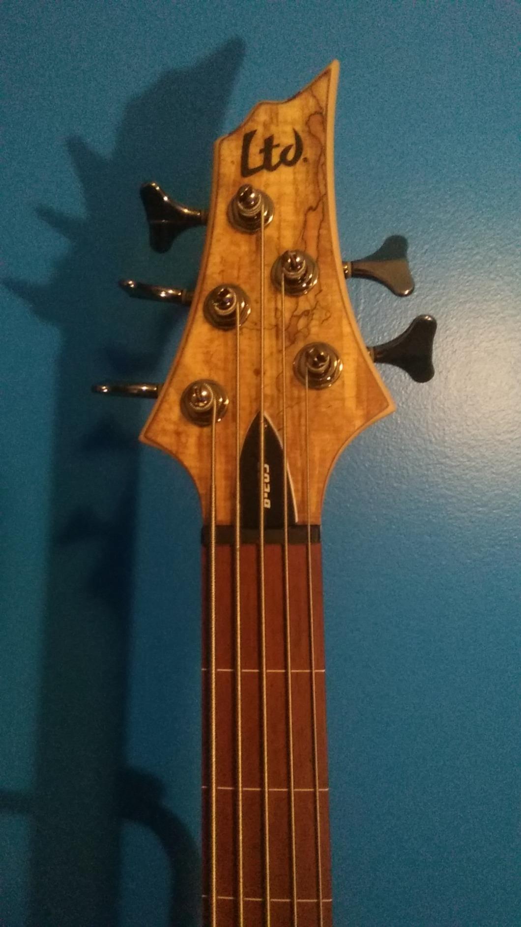 ESP LTD B-204SM Electric Bass Guitar - Natural Satin, Rosewood Fingerboard customer photo 2