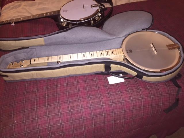 Boulder CB-367TN Alpine Deluxe Openback Banjo Gig Bag - Desert Sand customer photo 2