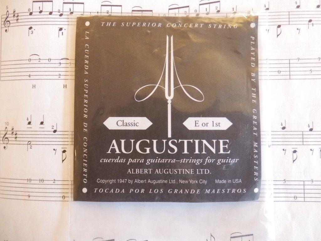 Augustine Classic Blue Nylon Guitar Strings - High Tension - 1 Set customer photo 1