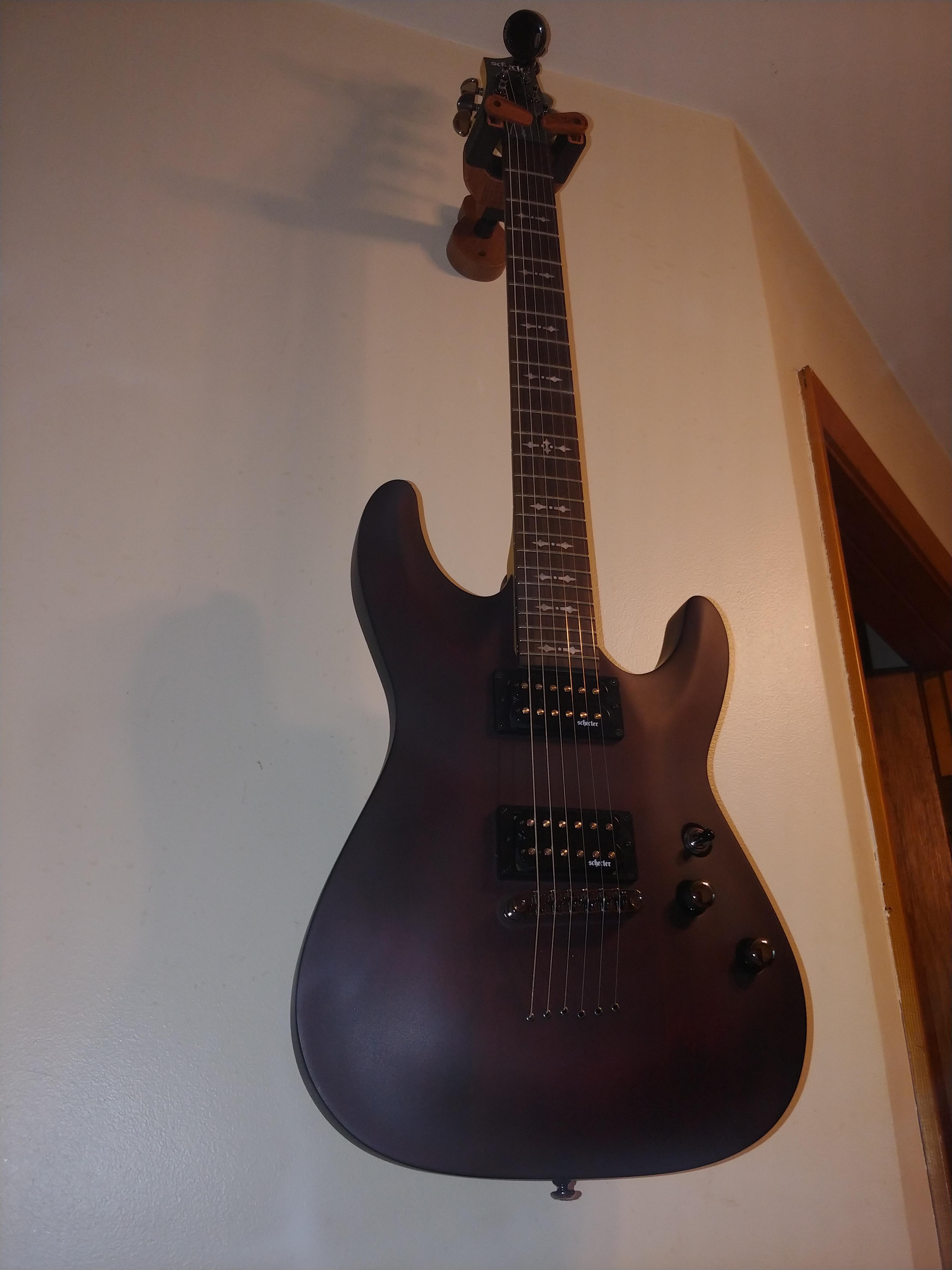 Schecter Omen-6 Electric Guitar - Walnut Satin customer photo 1