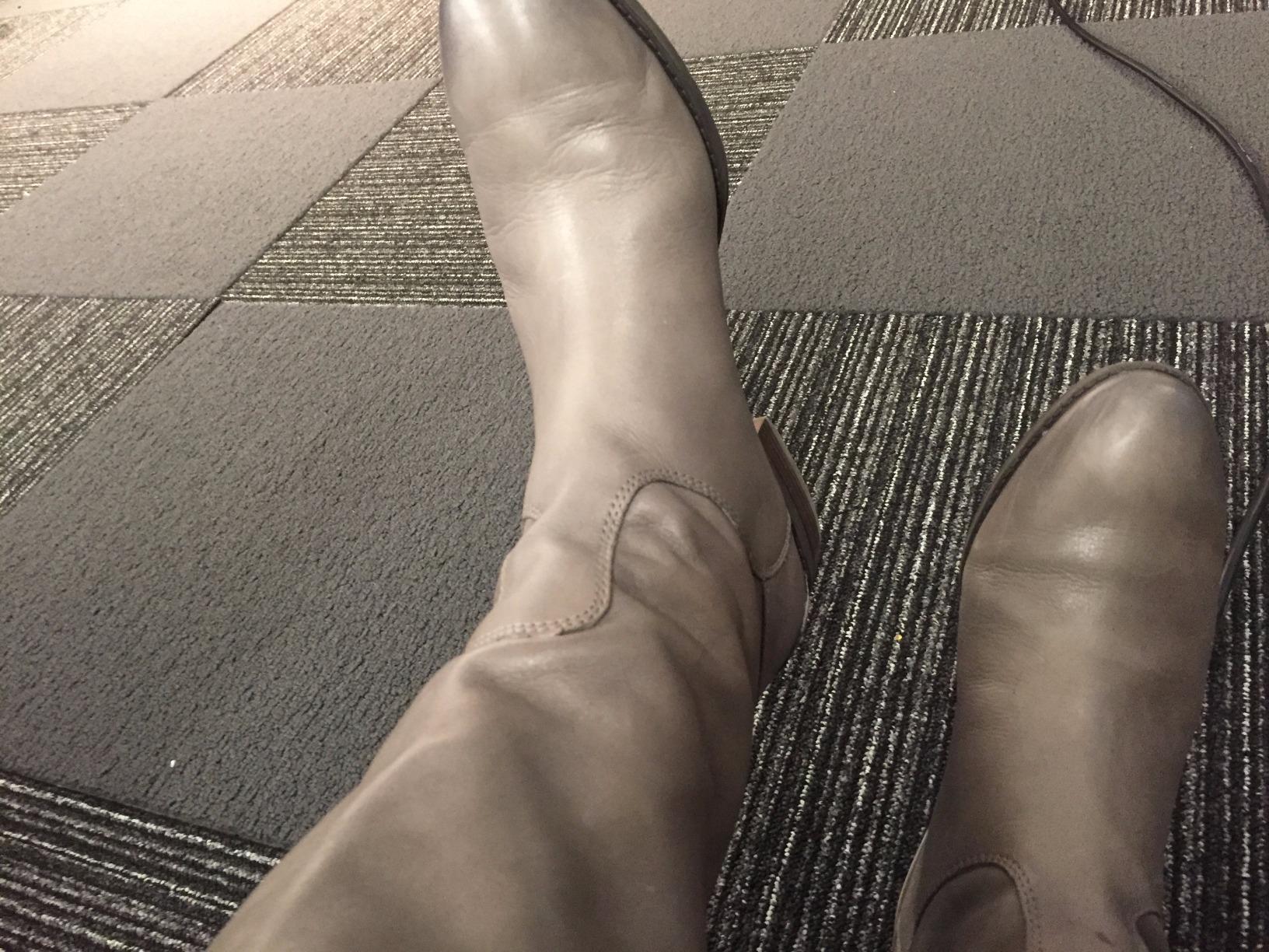 Sam Edelman Women's Penny Leather Riding Boot customer photo 2