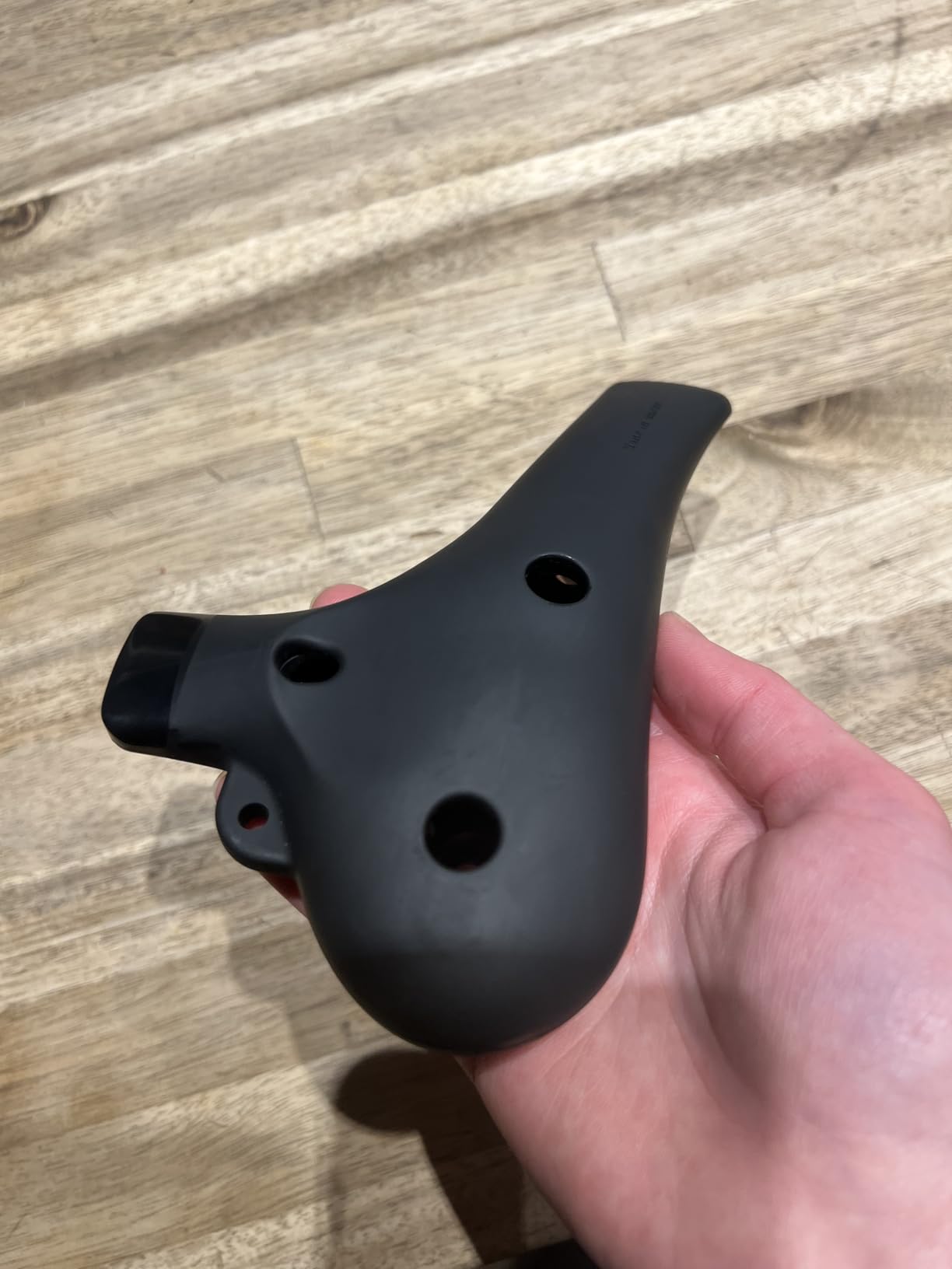 Night By Noble Plastic Ocarina AC Rubber Black customer photo 2