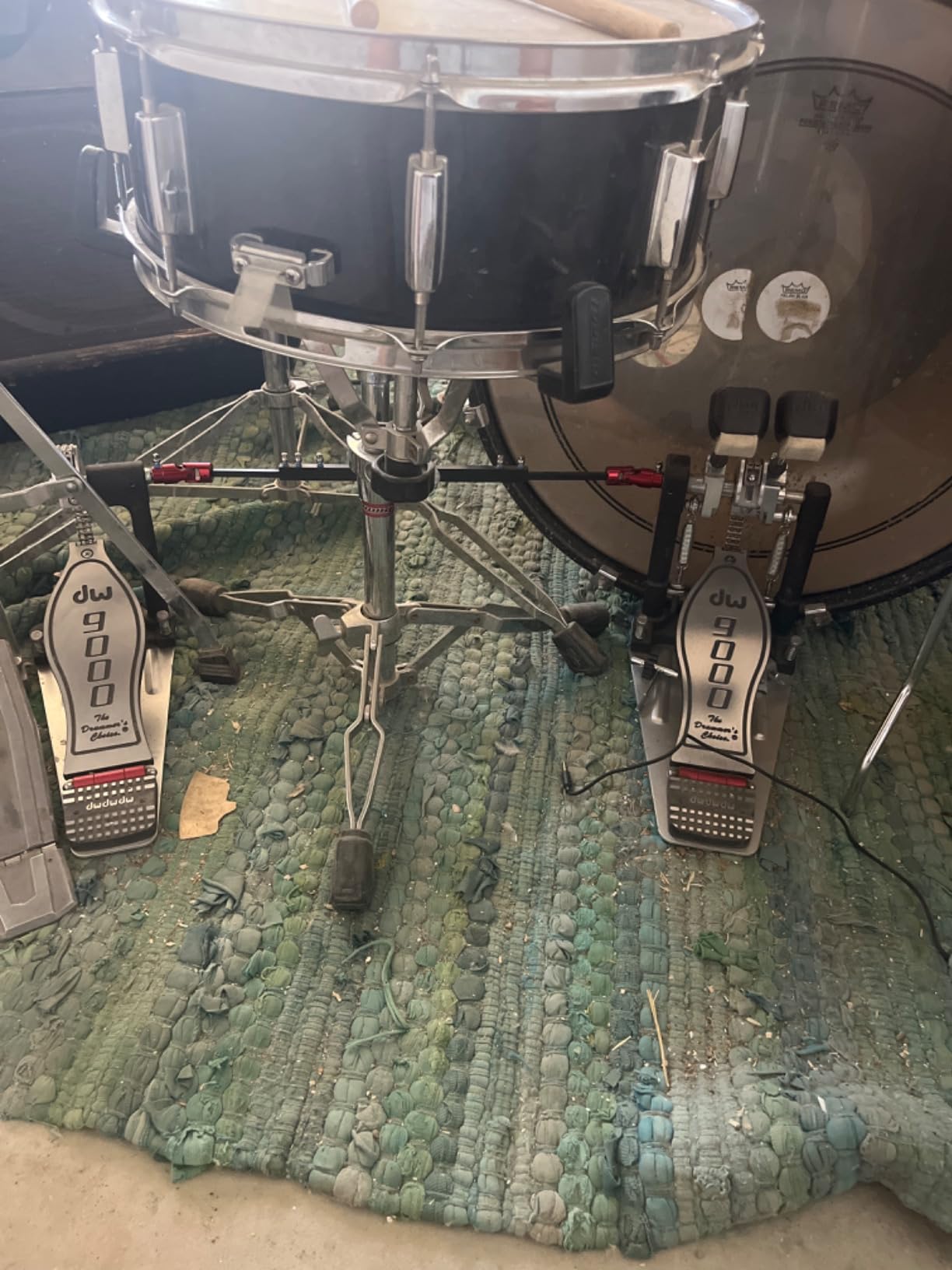 DW 9000 Double Bass Pedal w/Bag customer photo 1