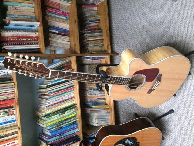 Takamine GJ72CE-12NAT Jumbo Cutaway 12-String Acoustic-Electric Guitar customer photo 2