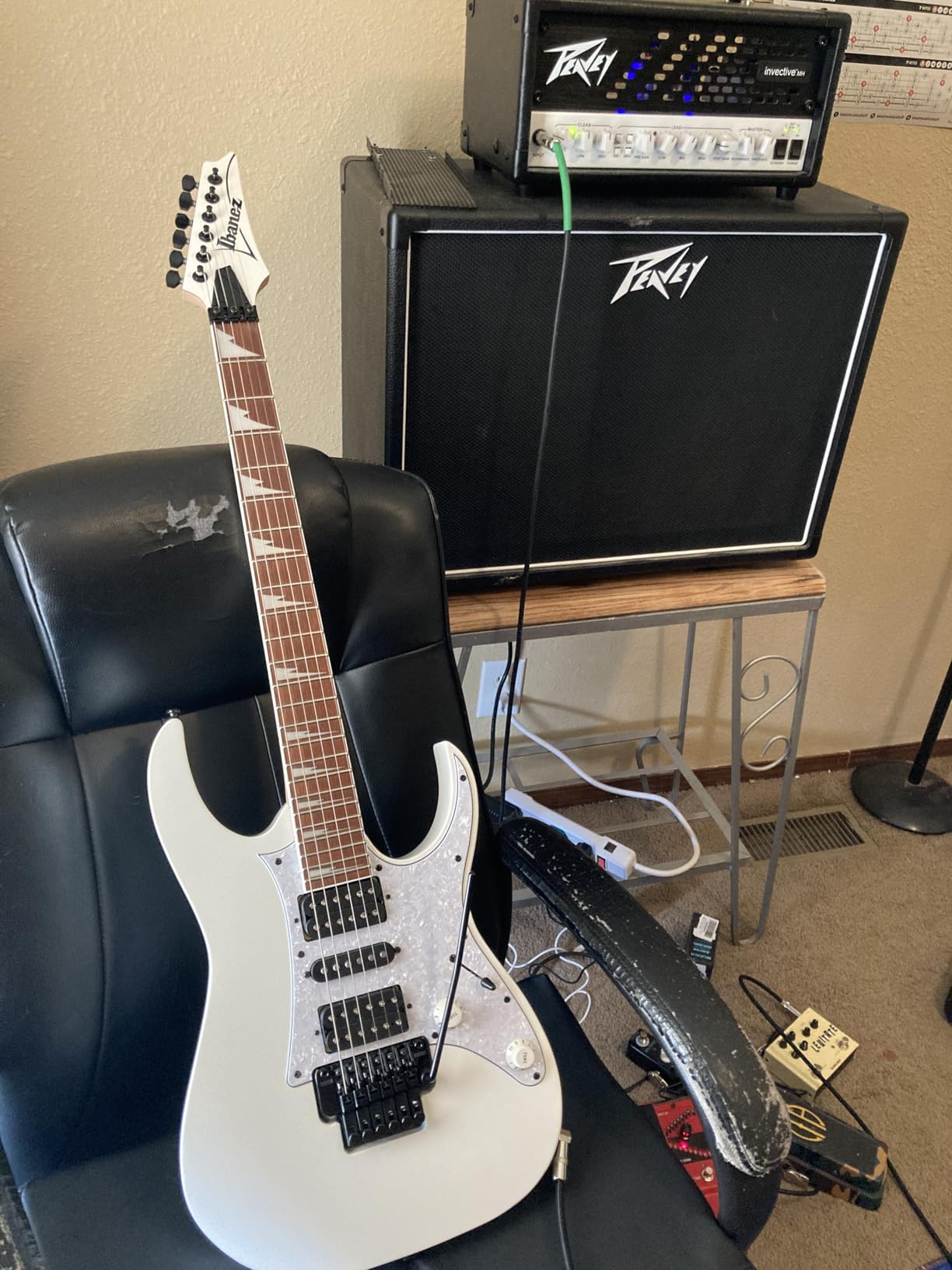 Ibanez RG Series RG450DXB Electric Guitar - White customer photo 2