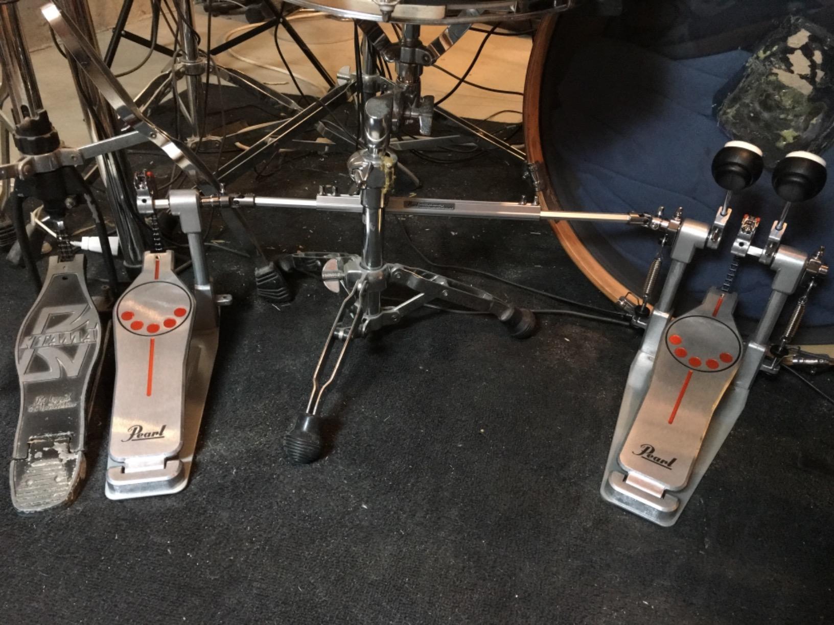 Pearl P932 Longboard Double Bass Drum Pedal with Sprocketless Chain Drive, Powershifter Pedalboard, and Dual Interchangeable Cams customer photo 2