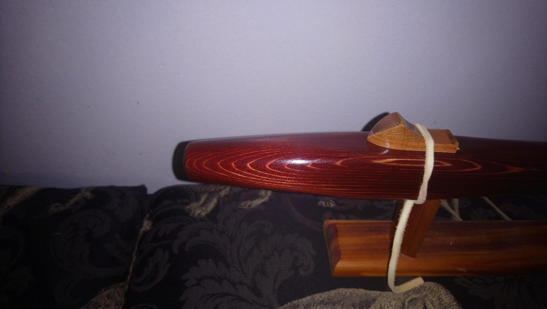 Native American Style G Flute, Cedar Beginner Flute Package with Book by Stellar Flutes. Stellar Basic G Flute (Flute Bag Not Included) customer photo 1