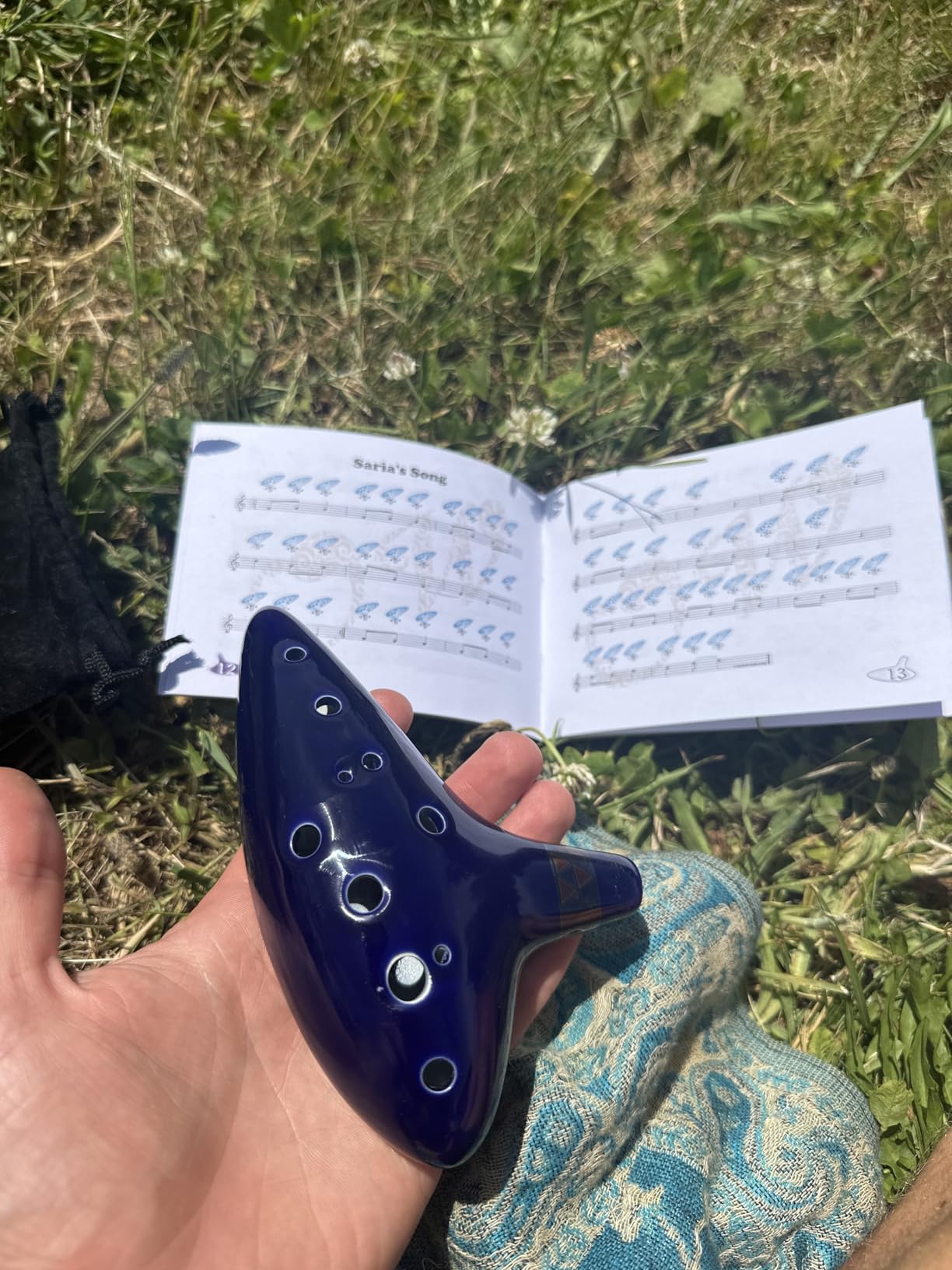 Cheffort 12 Hole Ocarina, Alto C Musical Instrument with Protective Bag customer photo 1