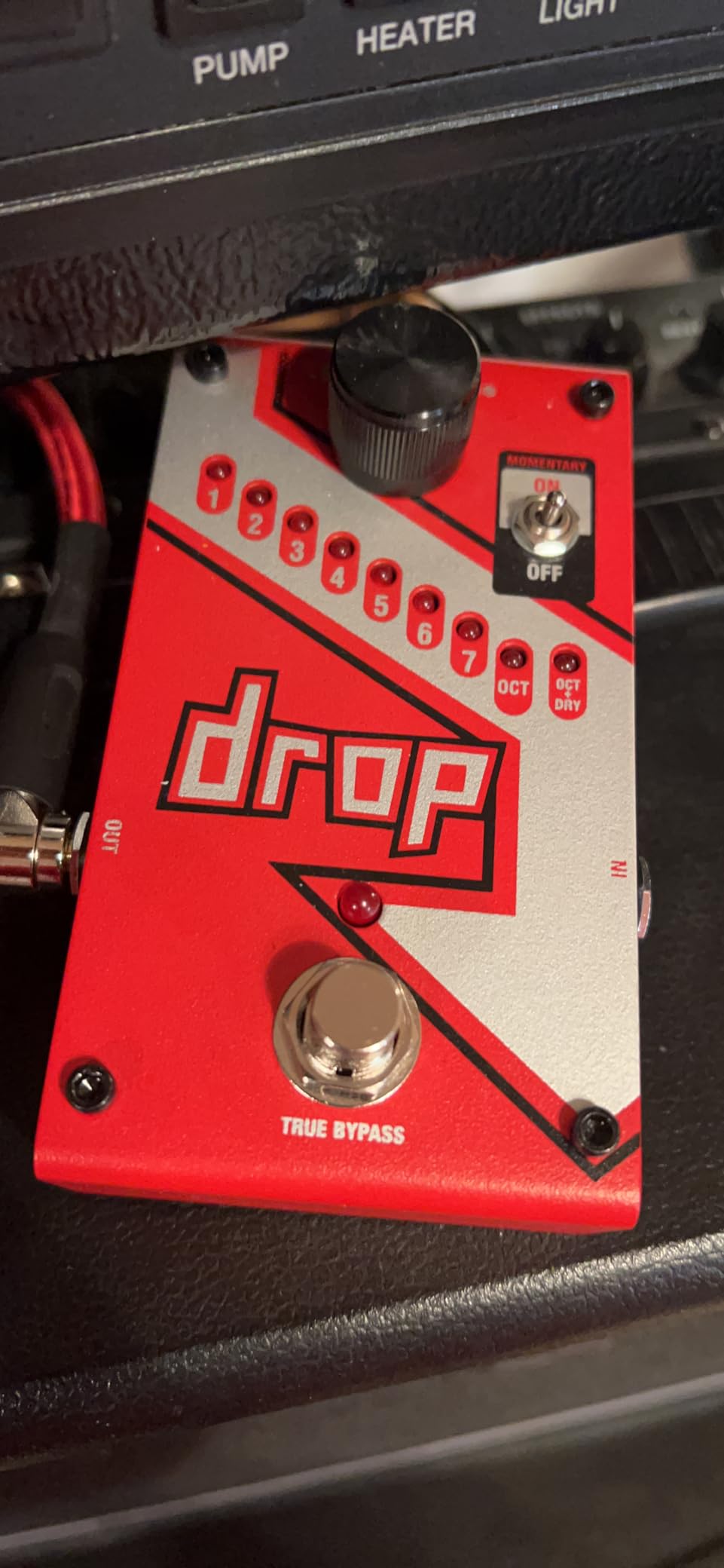 Digitech DROP Compact Polyphonic Drop Tune Pitch Shift Pedal with Momentary Latch Switching and True Bypass customer photo 2