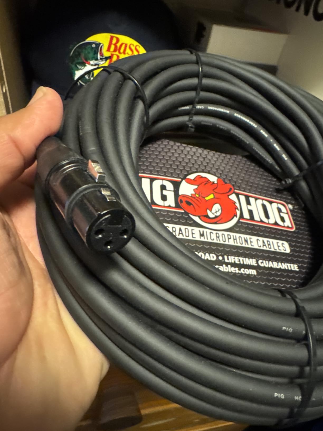 Pig Hog PHM6 High Performance 8mm XLR Microphone Cable, 6 Feet customer photo 2