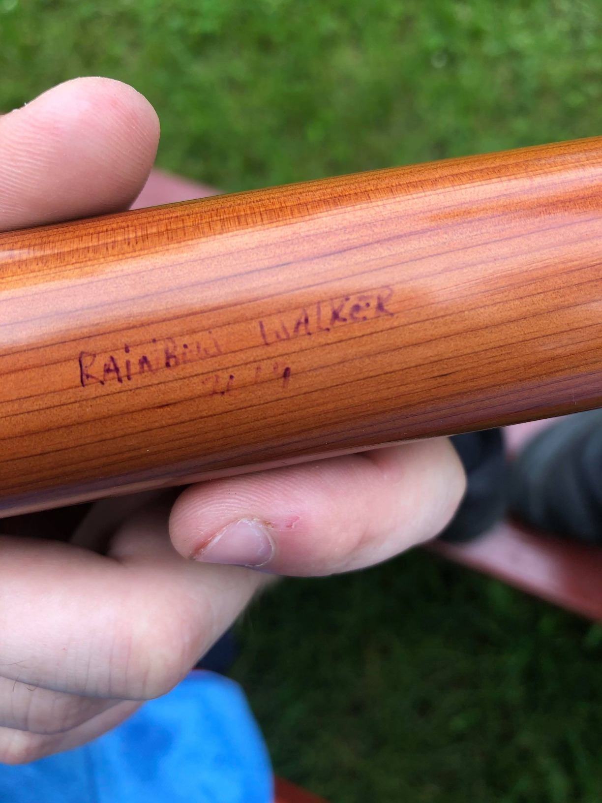 Native American Flute - Low D - Cedar - Hand Made - For small hands/Women - spiritual healing customer photo 2