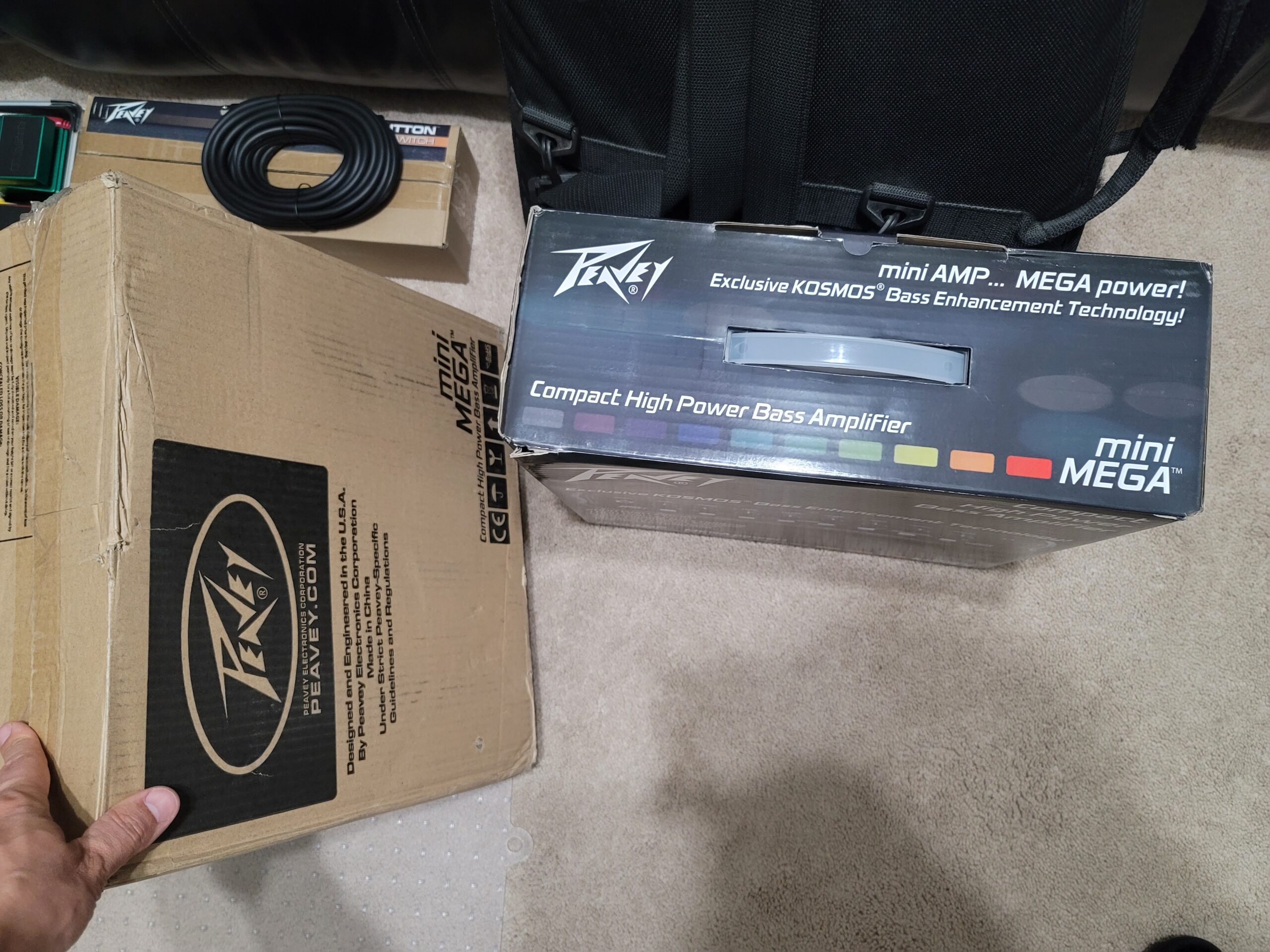 Peavey MiniMEGA 1000-Watt Mini Bass Amp Head customer photo 1