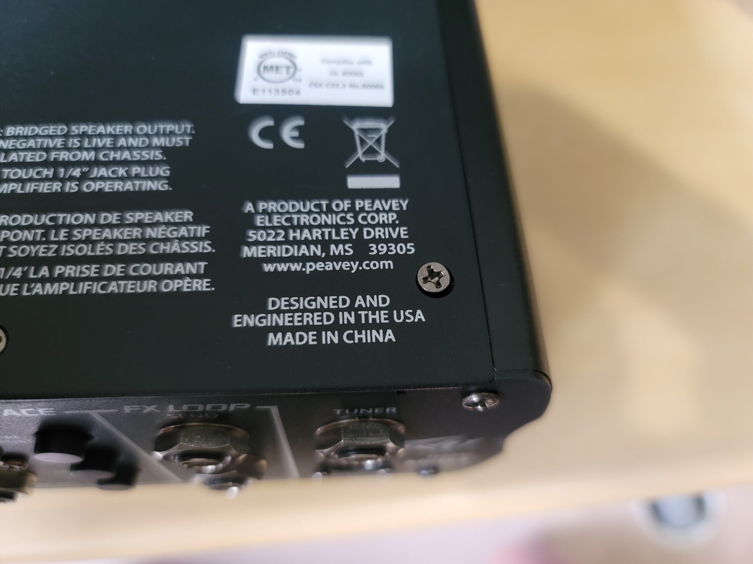 Peavey MiniMEGA 1000-Watt Mini Bass Amp Head customer photo 2