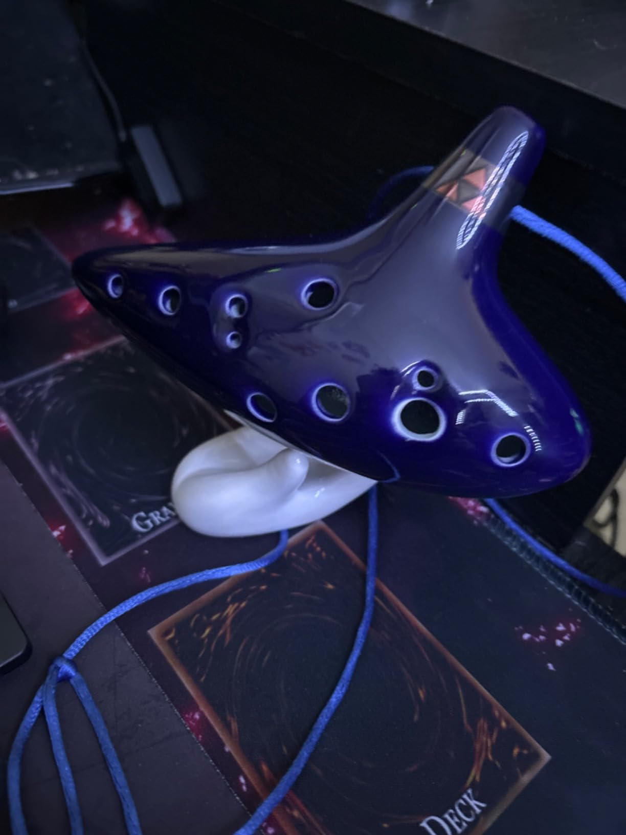 Ohuhu Zelda Ocarina with Song Book, 12 Hole Alto C Zelda Ocarinas with Display Stand Protective Bag customer photo 1