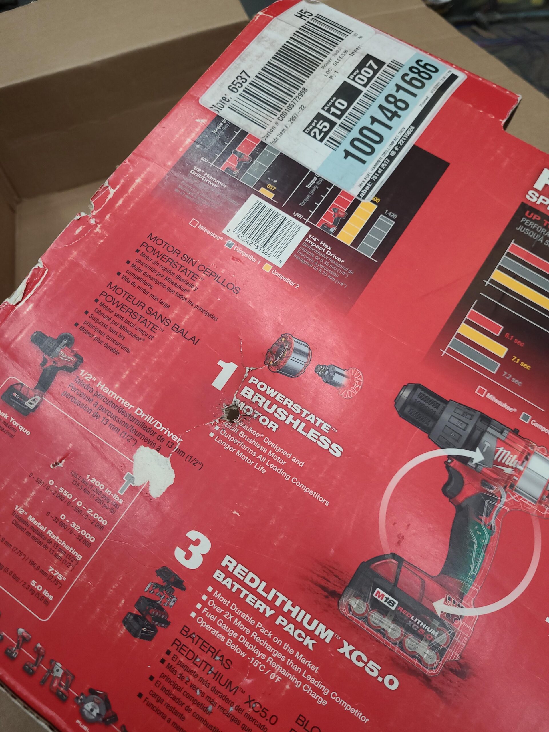 Milwaukee 2897-22 M18 Fuel 2-Tool Combo Kit, Red customer photo 1