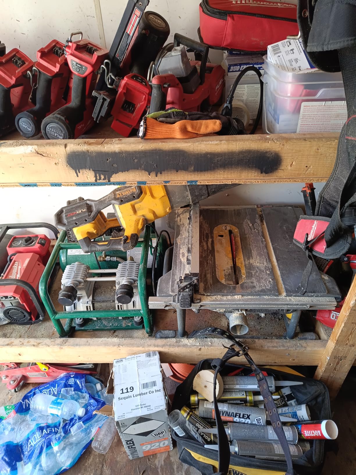 DEWALT FLEXVOLT 60V MAX* Table Saw, 8-1/4-Inch, Tool Only (DCS7485B) customer photo 1