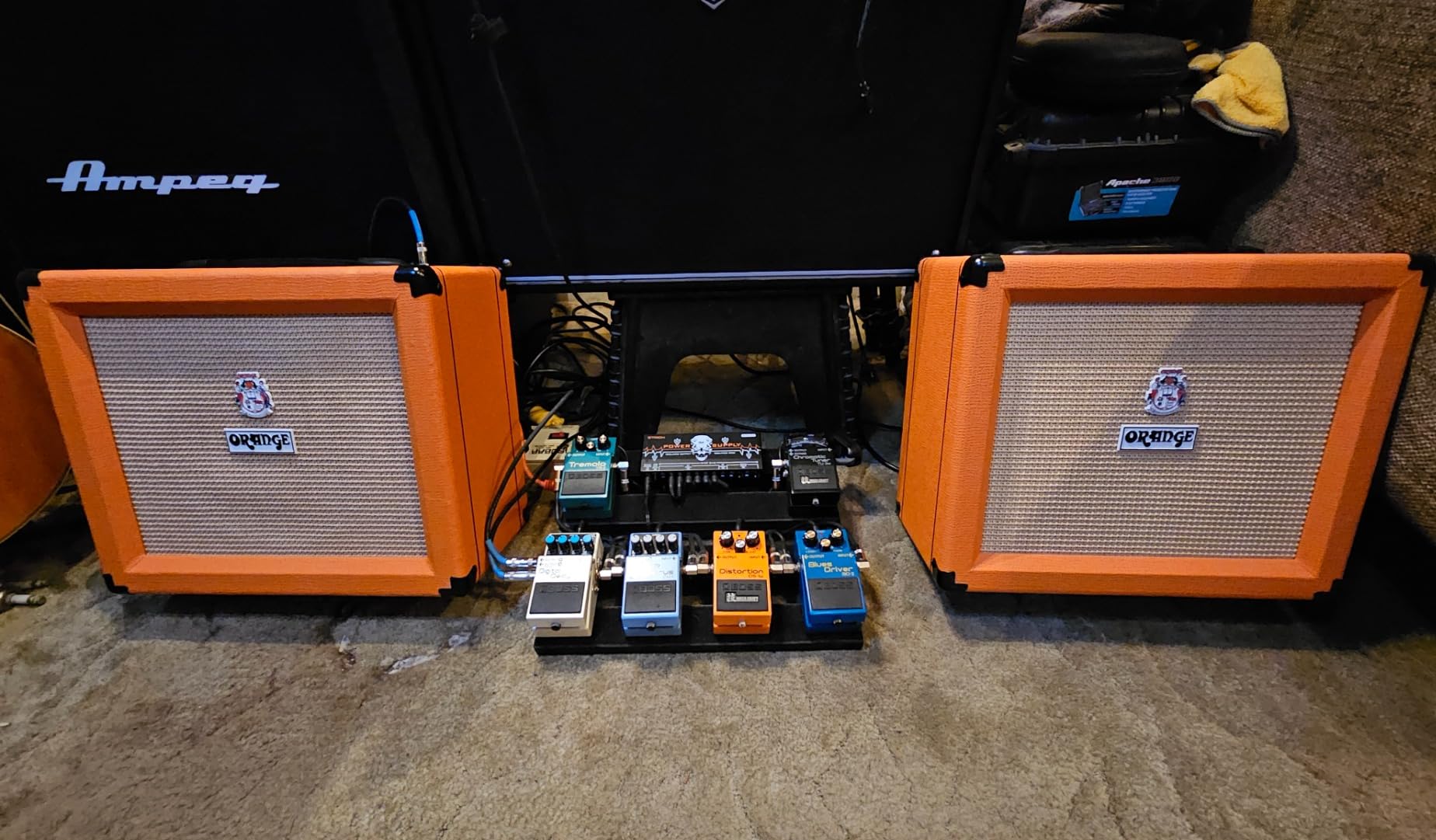 Orange Crush 35 2-Channel Reverb Cab Sim 35 Watts Guitar Amplifier Combo customer photo 2