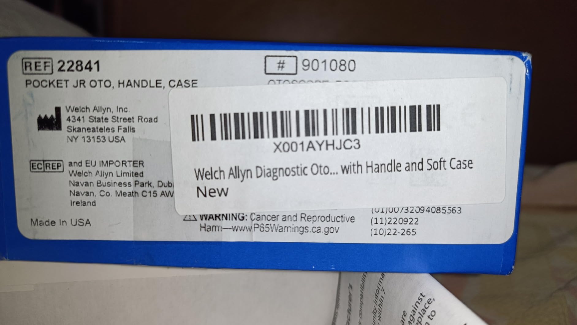 Welch Allyn Diagnostic Otoscope Set - PocketScope Junior with Handle and Soft Case customer photo 1